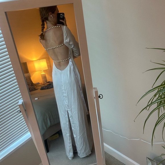 KHANUM’S - KEIDI DRESS - WHITE - Picture 8 of 10